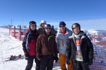 Ski-Tag auf dem Stoos
