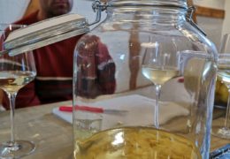 Speck würzen und Limoncello herstellen